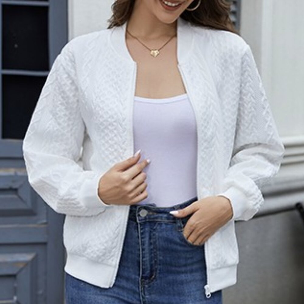 Zip Up Cardigan